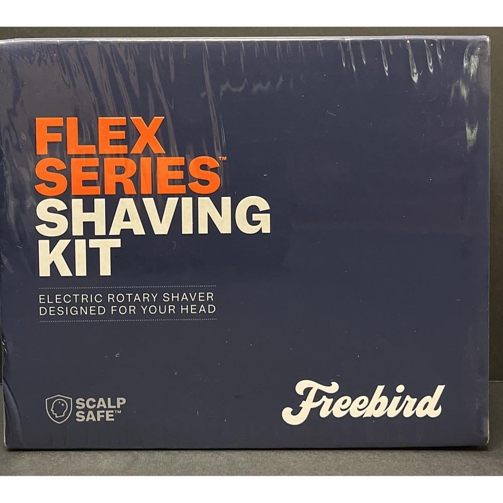 FlexSeries Shaving Kit- Includes Clippers, Guards, Nose Trimmer by Freebird New